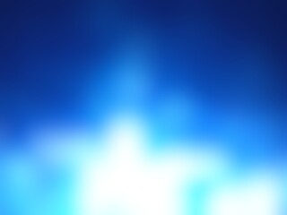 Abstract blurred background image of blue color gradient used as an illustration. Designing posters or advertisements.