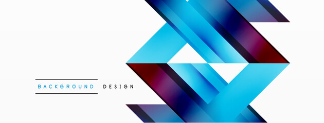 Fototapeta premium Minimalist backdrop featuring dynamic diagonal gradient lines. Sleek movement crafts artful dance of colors, blending modern aesthetics with captivating simplicity