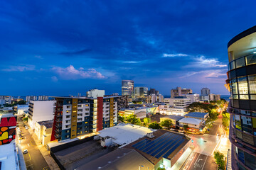Darwin city skyline. Northern Territory, Australia. - obrazy, fototapety, plakaty