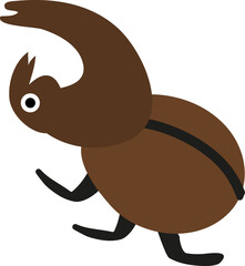 unicorn cartoon hand drawn animal