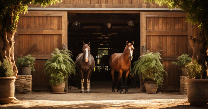 Open stable doors welcome residents