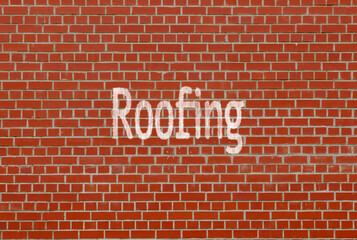 Fototapeta na wymiar Roofing: Installing roofs using various materials like shingles, tiles, or metal shee