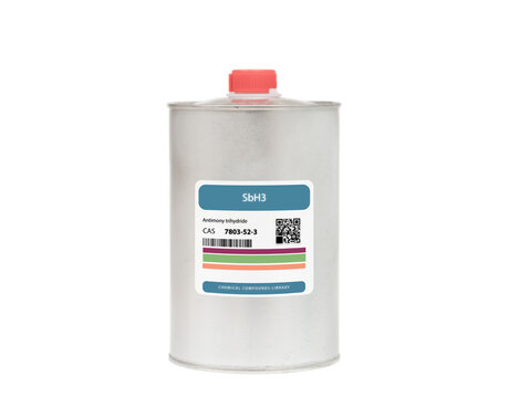 SbH3 - Antimony Trihydride.