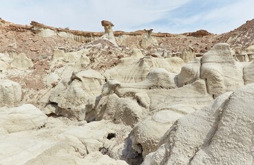 The Bizarre Formations of Bisti Badlands, New Mexico