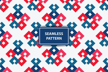 american seamless pattern. Seamless USA flag print for wrapping paper, sport textile, clothes. Red, blue and white grunge ornament.