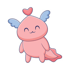 Cute Dog Character Design Illustration