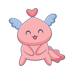 Cute Dog Character Design Illustration