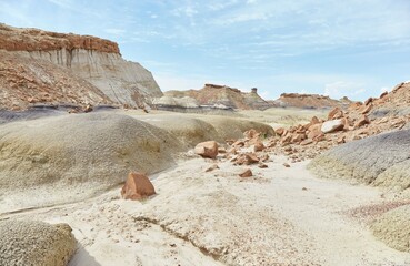 The Bizarre Formations of Bisti Badlands, New Mexico