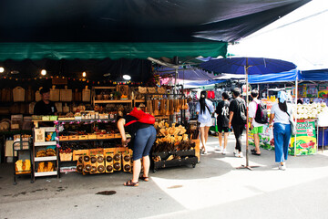 Chatuchak Weekend Market or Jatujak local walking street bazaar for thai people and foreign...