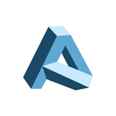 Monogram design vector logo. Monogram initial letter mark A logo design. Monogram design vector logo. Monogram initial letter mark A logo design simple A monogram