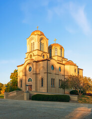 Fototapeta na wymiar St. George Serbian Orthodox Church in North Canton. Ohio