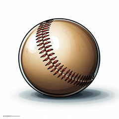 baseball sport ball object line art design