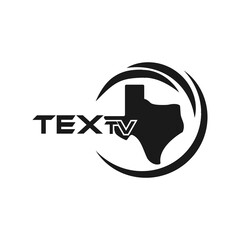 tex tv Chanel Logo Vector  Design 
