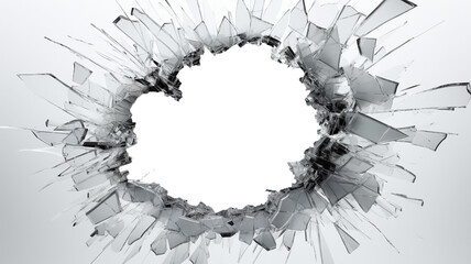 Glass Wall Damage Generative AI