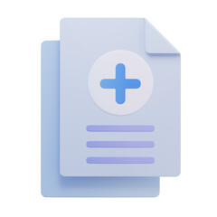 Fototapeta premium document 3D Illustration