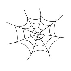 Spider web vector