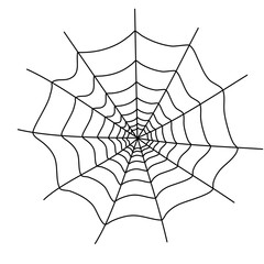 Spider web vector