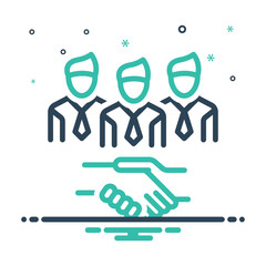 Mix icon for diversity 