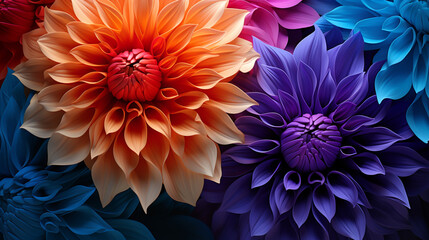 Multicolor Nature's Beauty