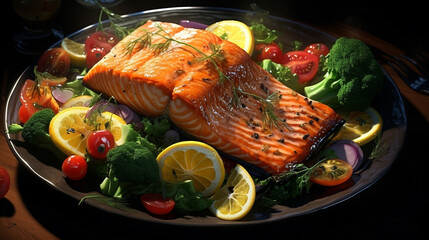 Grilled Salmon Delight