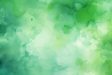 The abstract green and yellow watercolor gradient detail pattern background and wallpaper. Colorful graphic illustration for application and website. Generative AI.