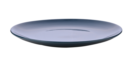 blue plate  on transparent png..