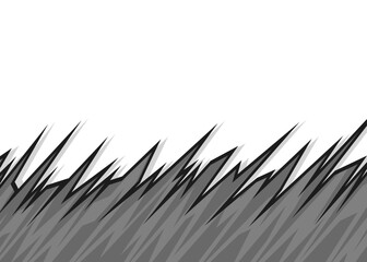Abstract background with jagged spike pattern and with some copy space area