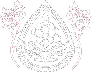 Vintage motif Vector