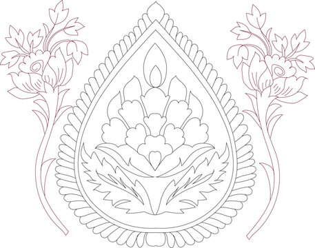 Vintage motif Vector