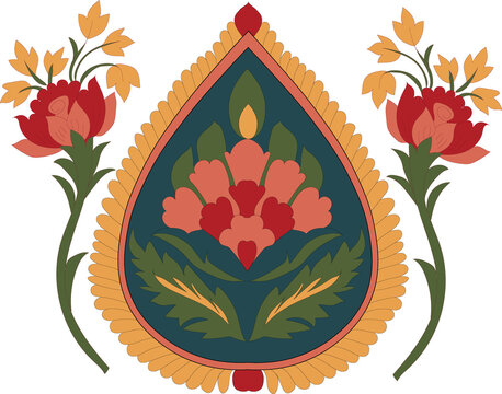 Vintage motif