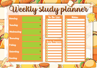 Student Lesson Plan and To-Do List Template