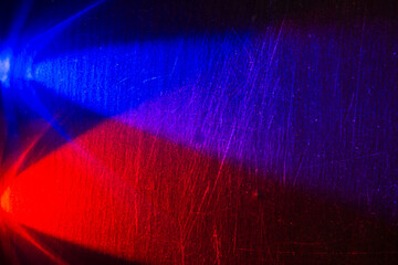 Blue and red ligft abstract of police or ambulance lights...