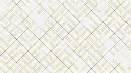 Golden linear abstract geometric design