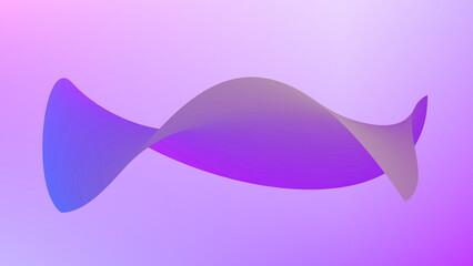Illustration of Purple Wave, Gradient, Vector and Color Painting 