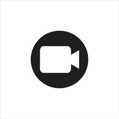 video vector icon line template