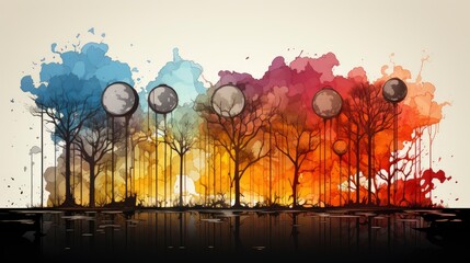 6 Dead Trees Dry Tree Collection, Ultra Bright Colors, Background Images , Hd Wallpapers