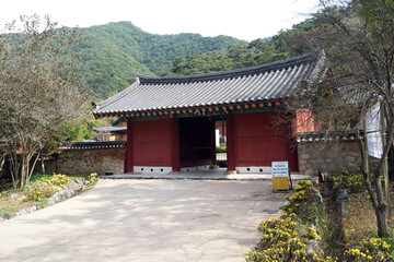 Obraz premium Temple of Sutasa, South korea