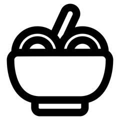 spaghetti icon vector illustration asset element