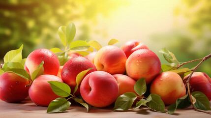 fresh apples stock photo