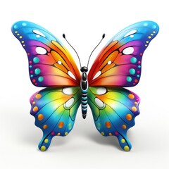 Butterfly cartoon character