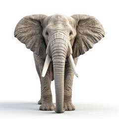 Elephant cartoon character