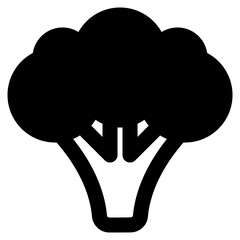 broccoli icon vector illustration asset element