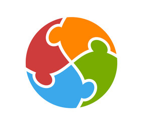 abstract colorful logo company icon