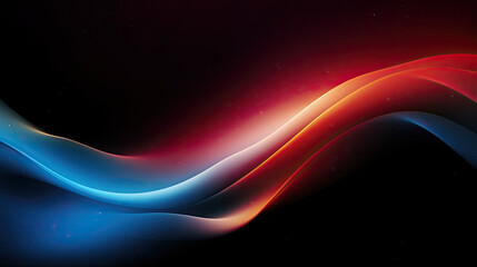 Abstract dark background. Silk satin fabric. red blue color. Elegant background with space for design. Soft wavy folds. Abstract Background with 3D Wave Bright blue ,Christmas,birthday, anniversary