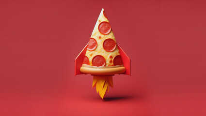 Fast delivery of pizza