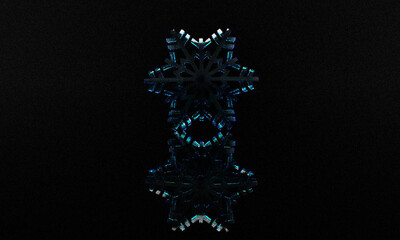 Dark Frozen Chrismas