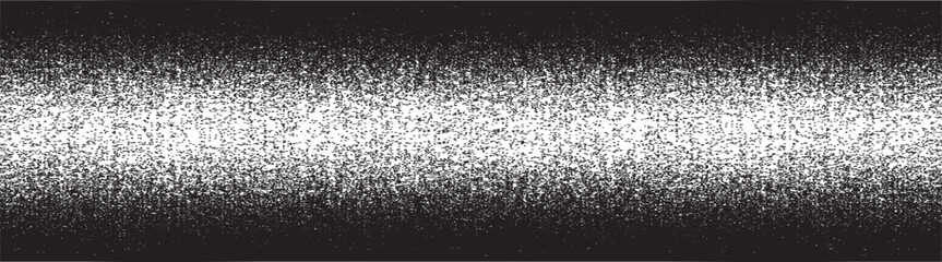 Sprayed black line .Graffiti art design . Noise dispersion logo . Spray effect .Grunge, grainy, gritty texture . Distressed element .vector . Straight line with shadow effect