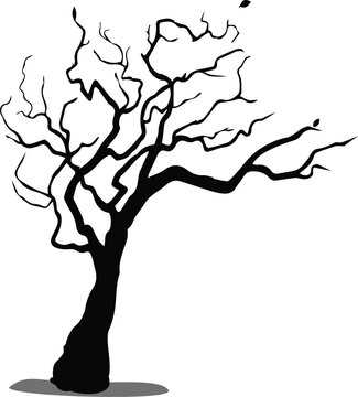 recommend clip art: silhouette of tree