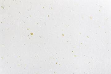 Texture of Japanese paper mixed with gold and silver powder