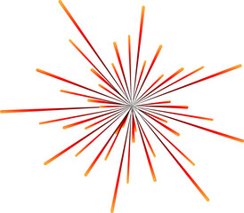 Christmas celebration star fireworks explosion fantasy glowing isolated abstract background